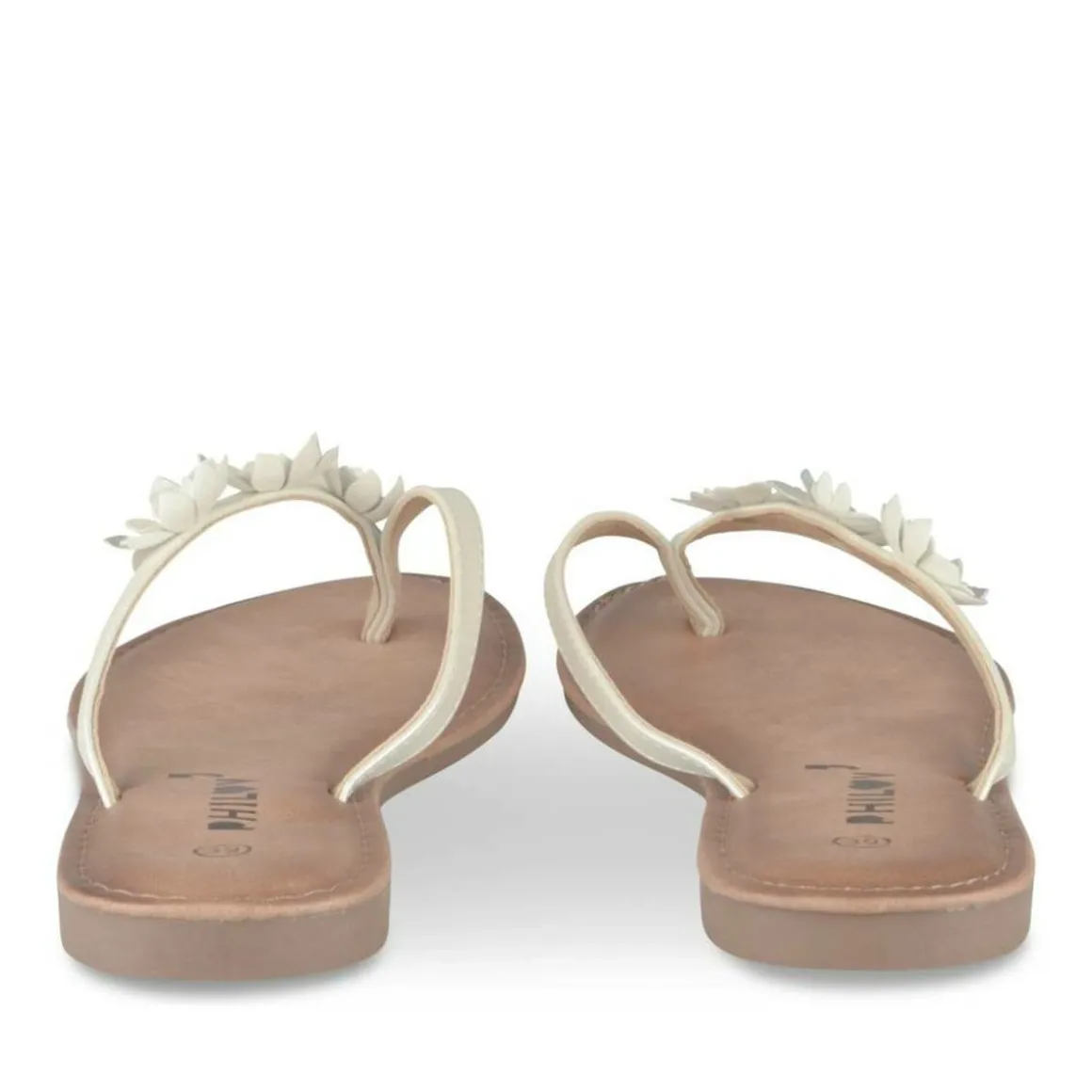 Teenslippers WIT PHILOV