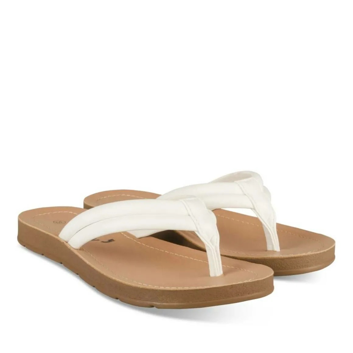 Teenslippers WIT PHILOV