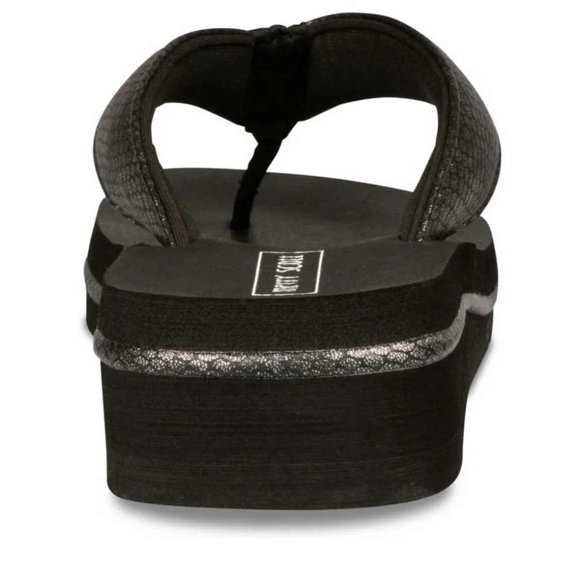 Teenslippers ZWART