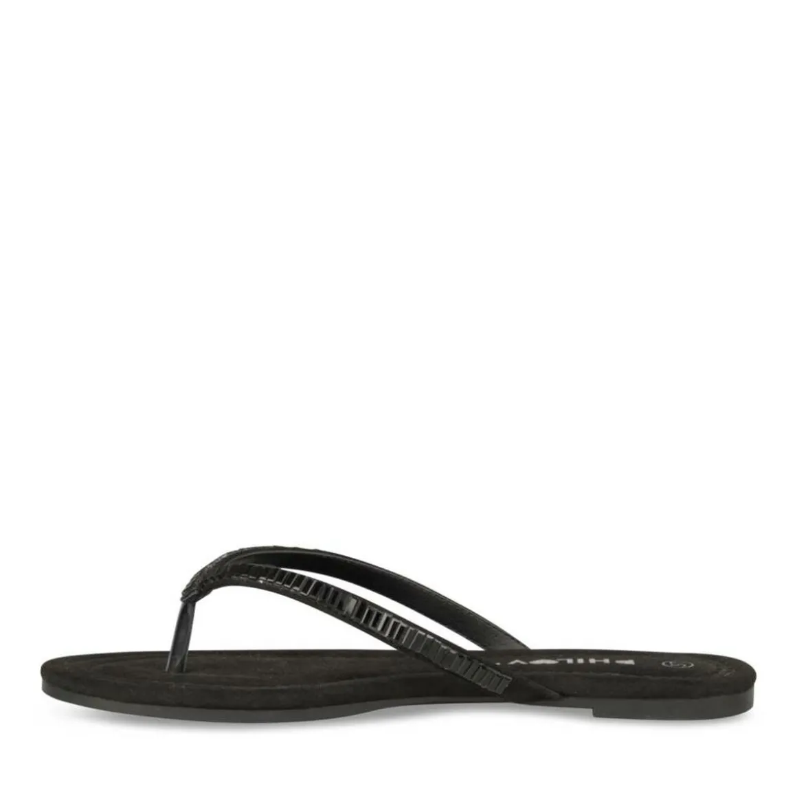 Teenslippers ZWART