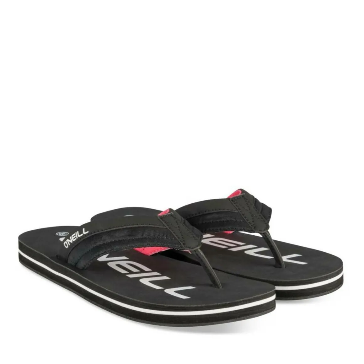 Teenslippers ZWART