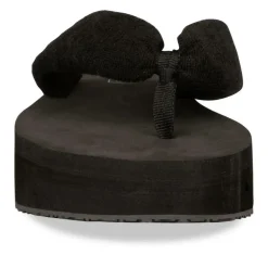 Teenslippers ZWART