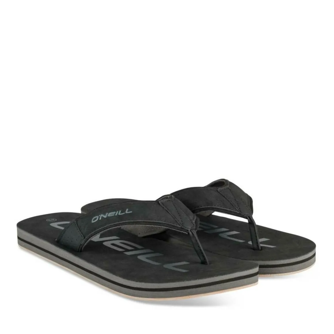Teenslippers ZWART