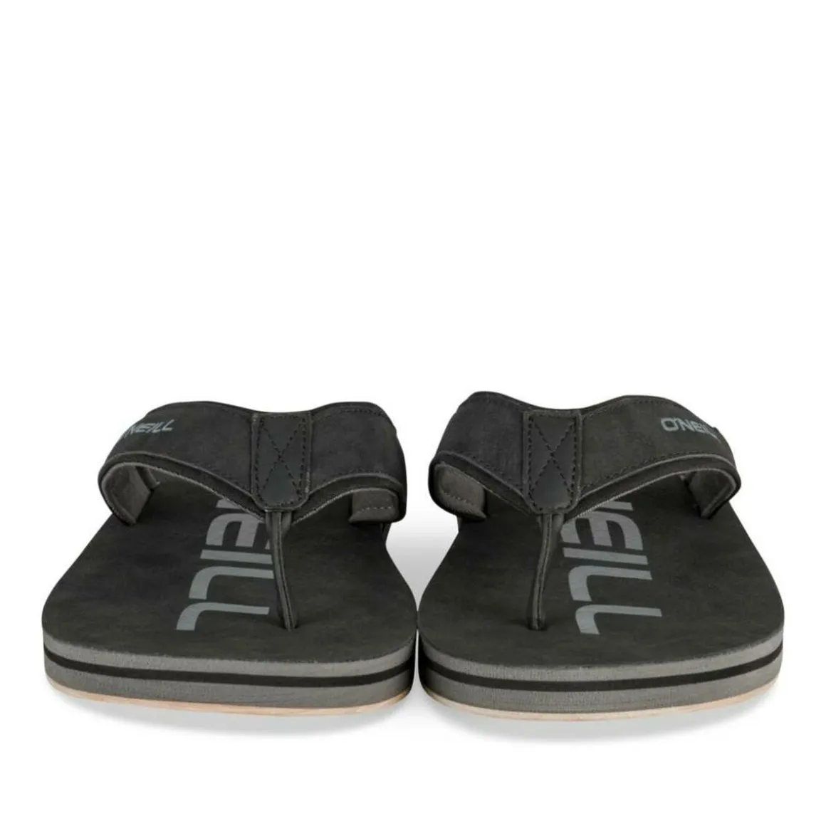 Teenslippers ZWART