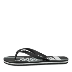 Teenslippers ZWART