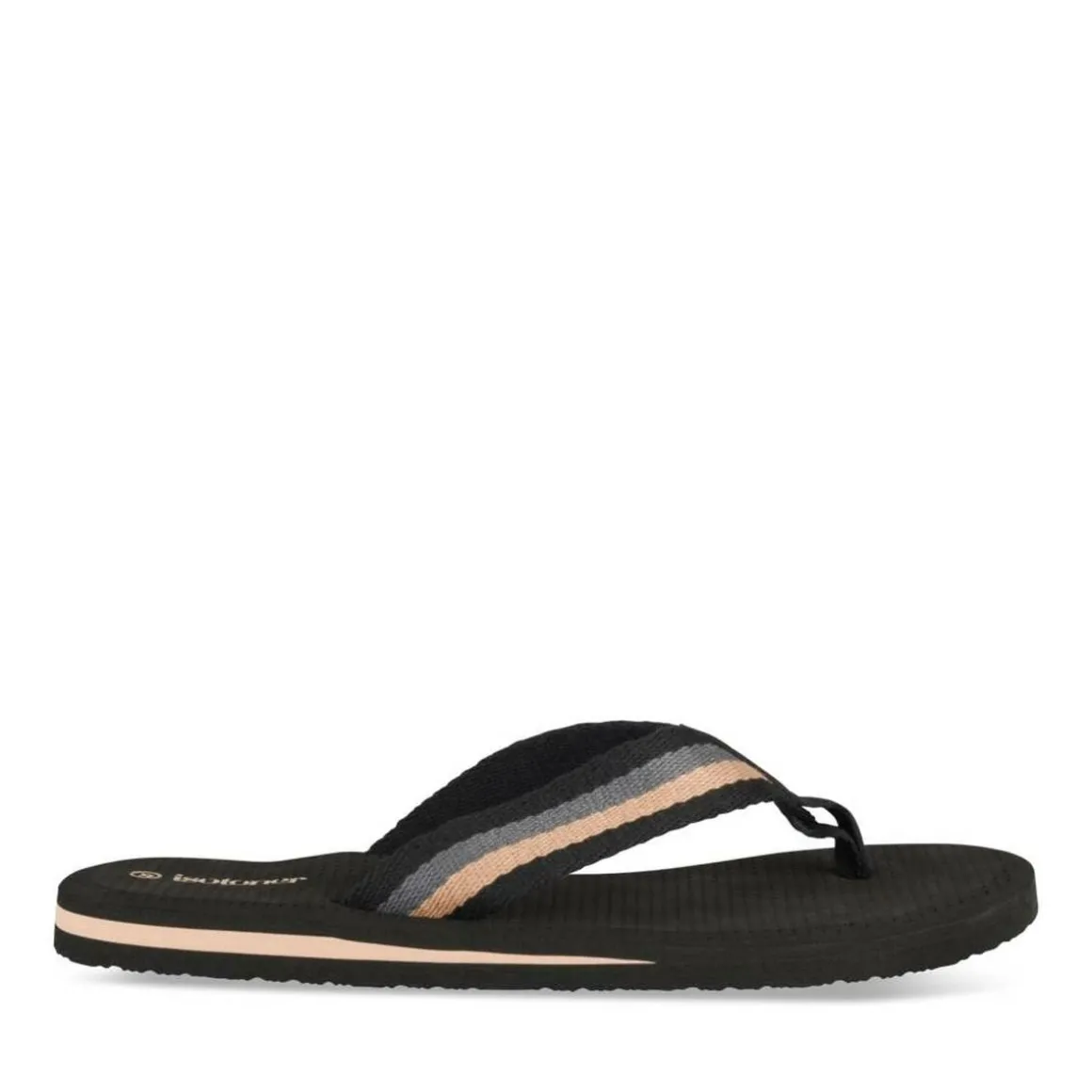 Teenslippers ZWART