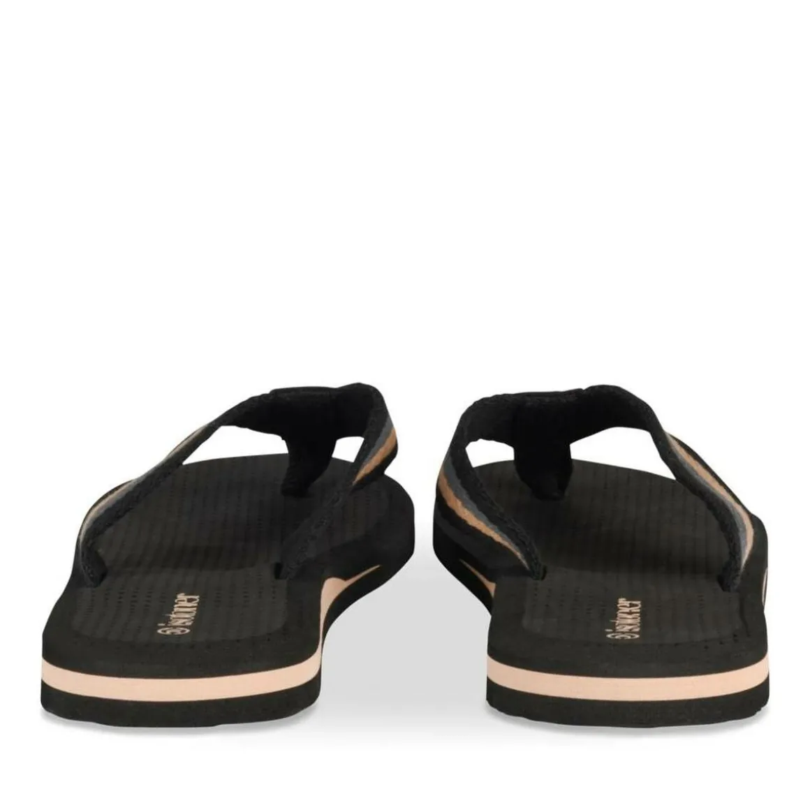 Teenslippers ZWART