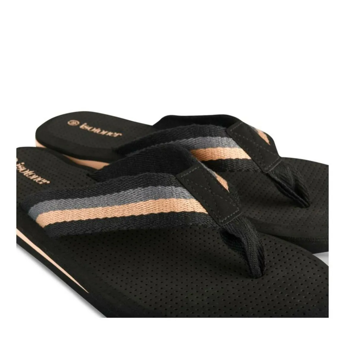 Teenslippers ZWART