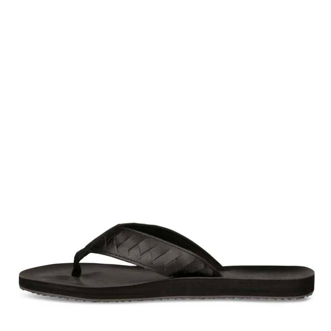 Teenslippers ZWART