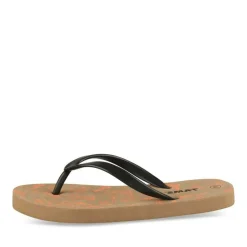 Teenslippers ZWART