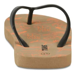 Teenslippers ZWART