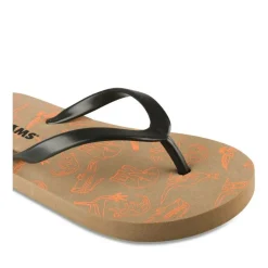Teenslippers ZWART