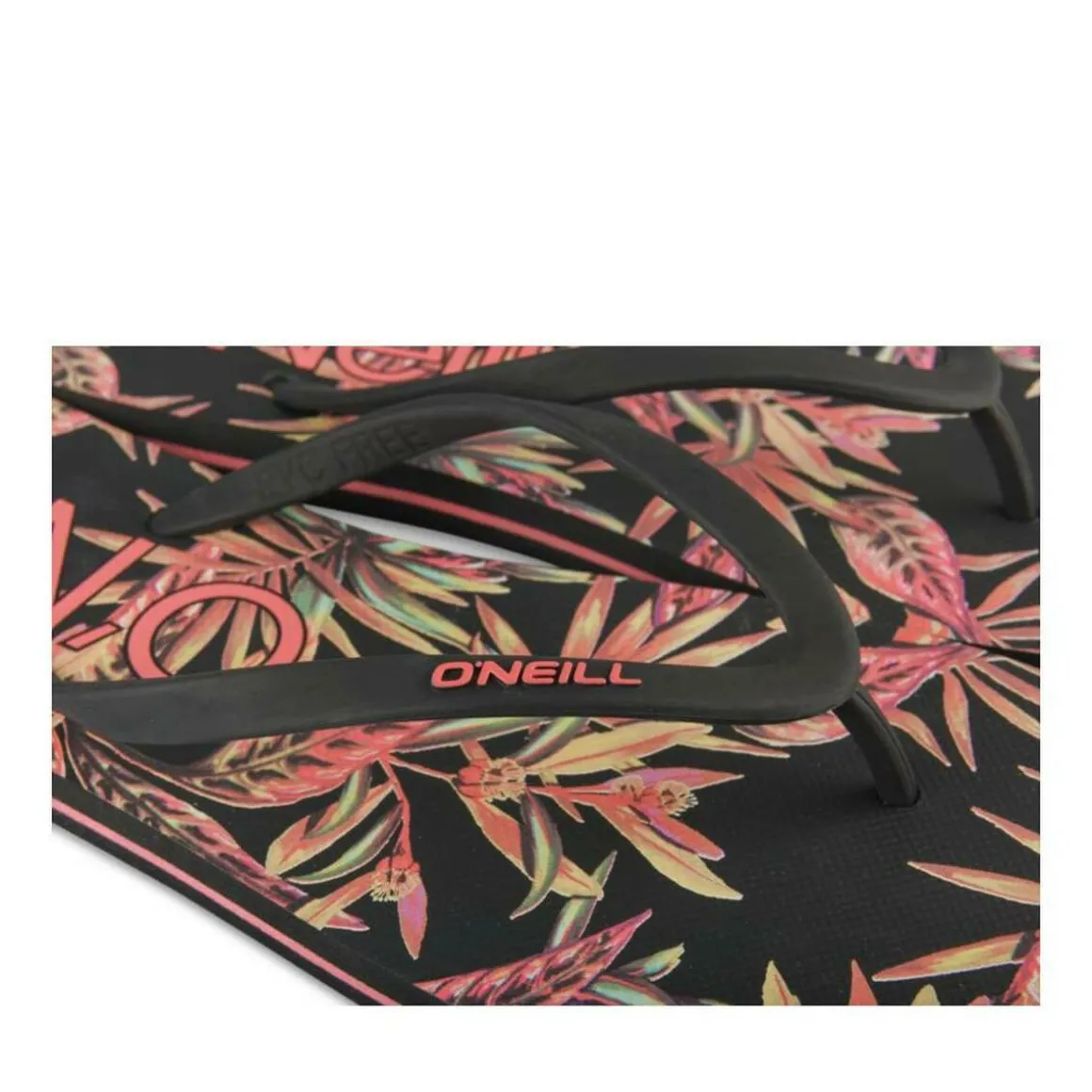 Teenslippers ZWART