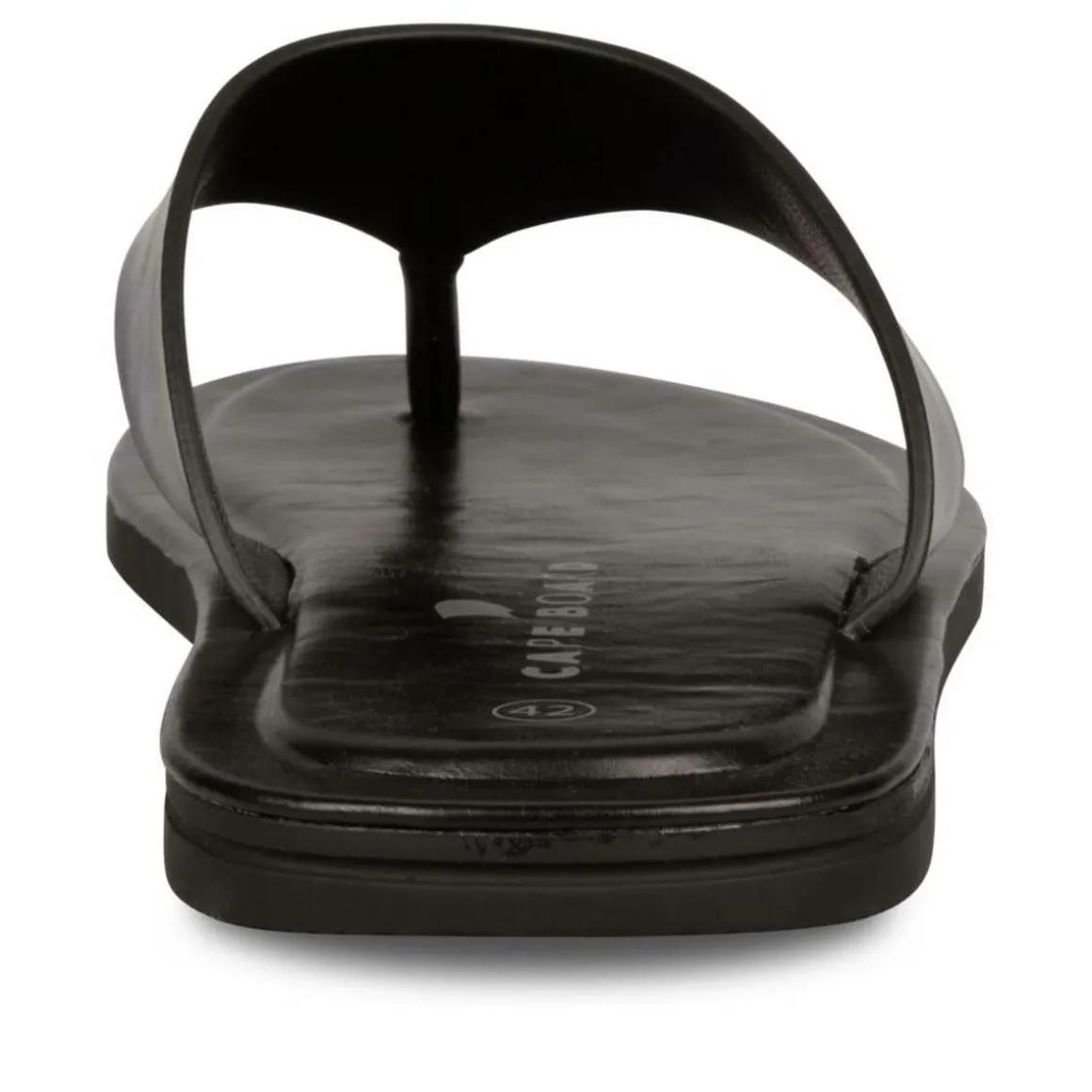 Teenslippers ZWART