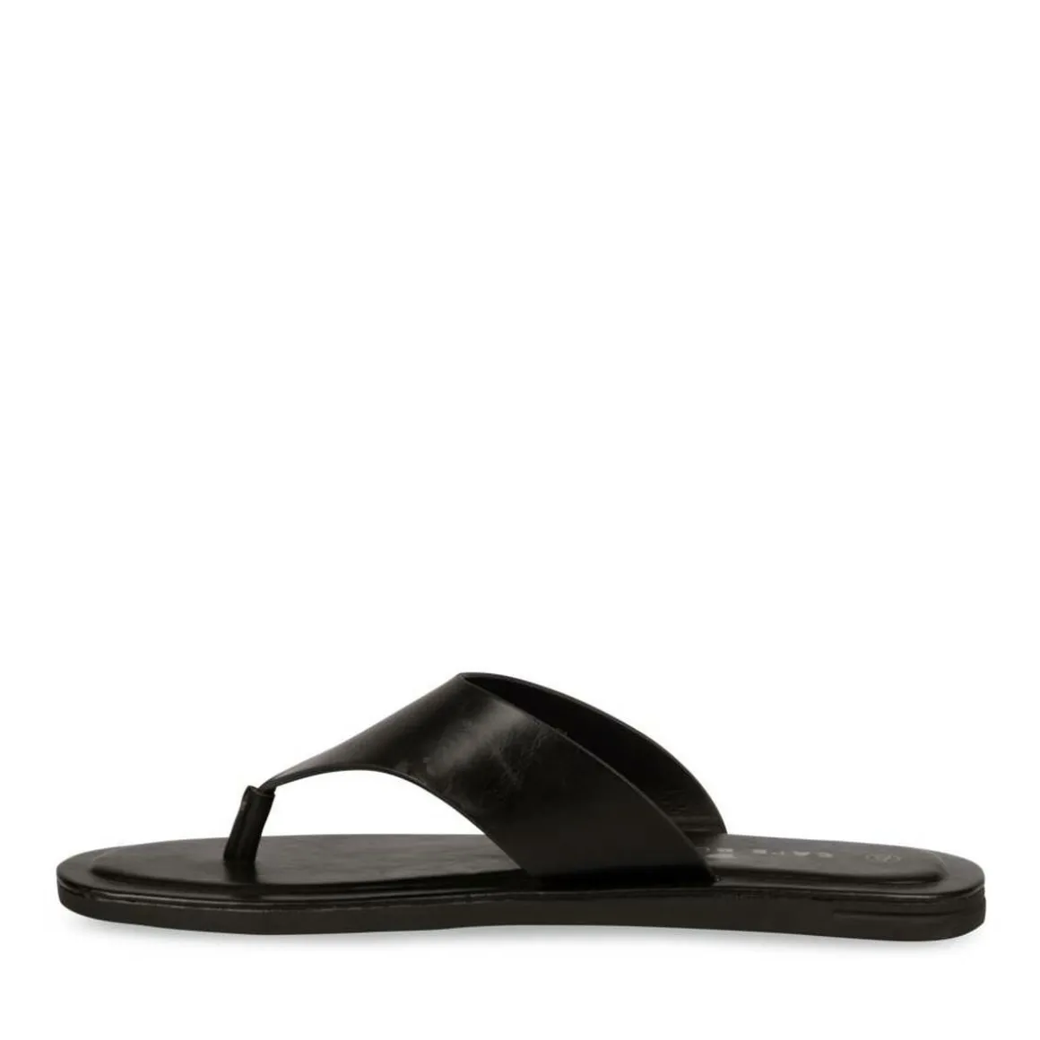 Teenslippers ZWART