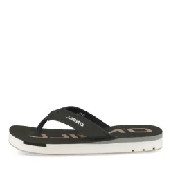 Teenslippers ZWART