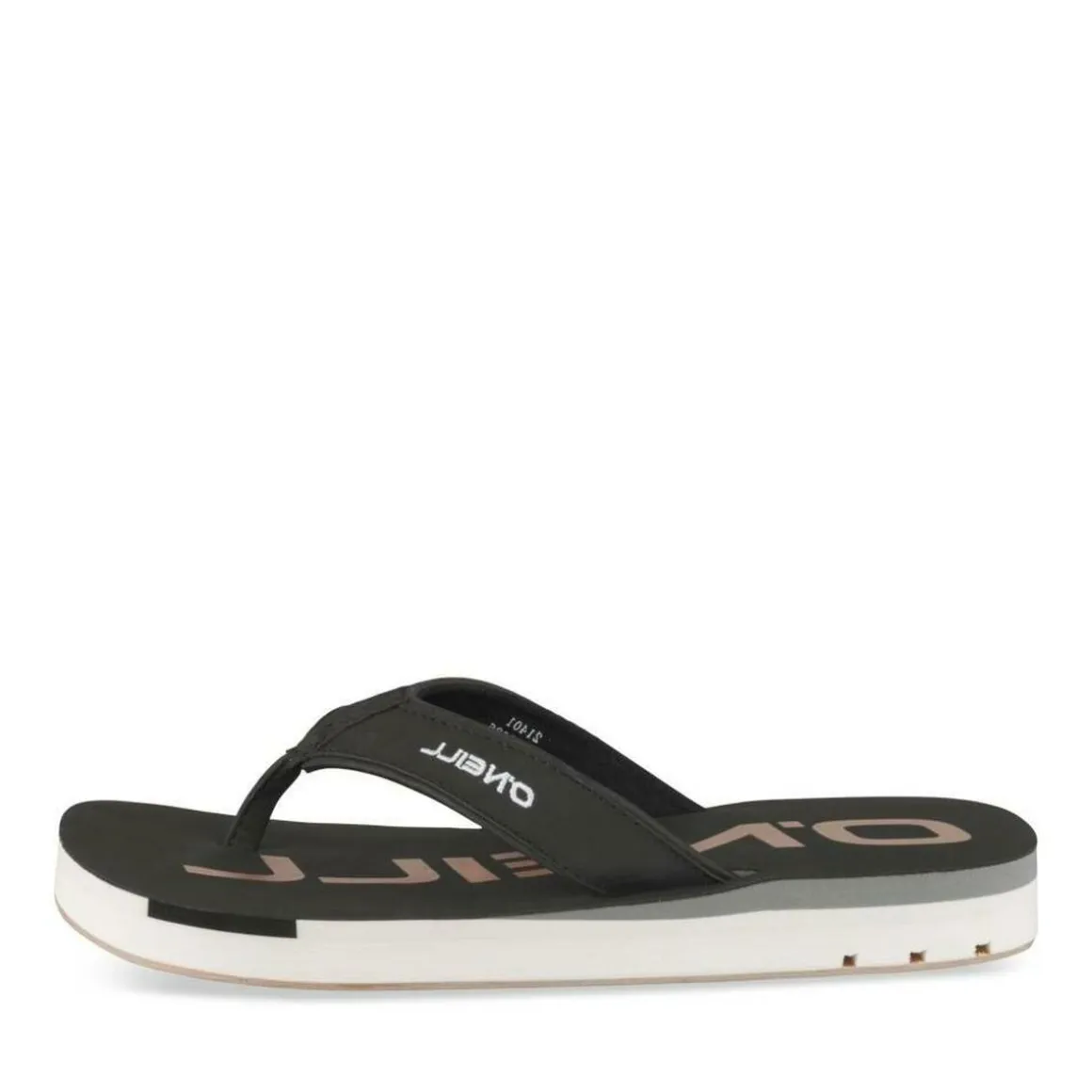 Teenslippers ZWART