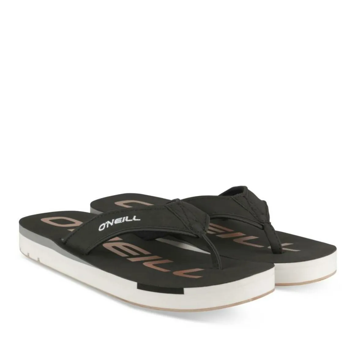 Teenslippers ZWART