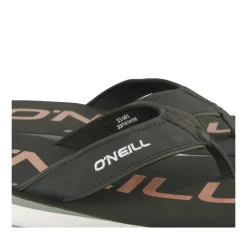 Teenslippers ZWART