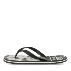 Teenslippers ZWART