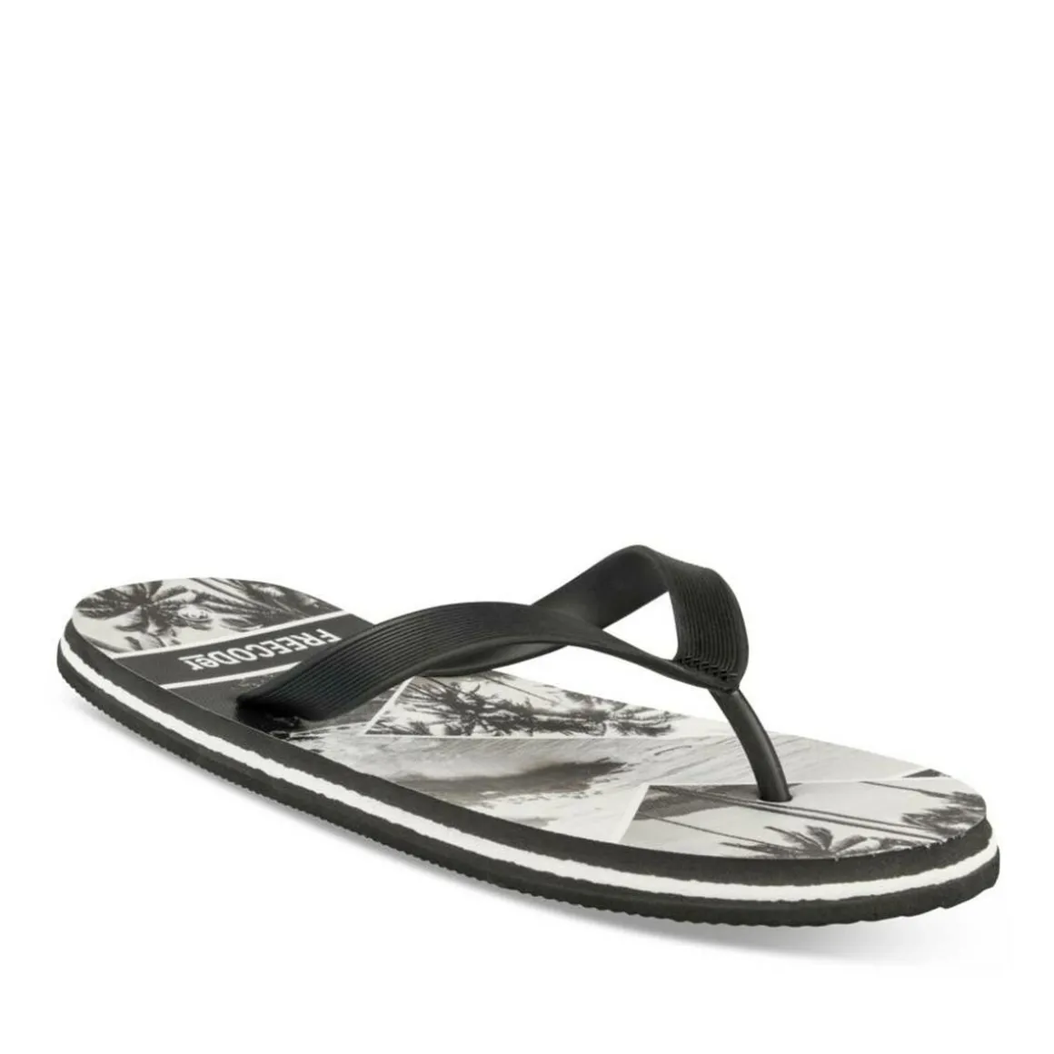 Teenslippers ZWART