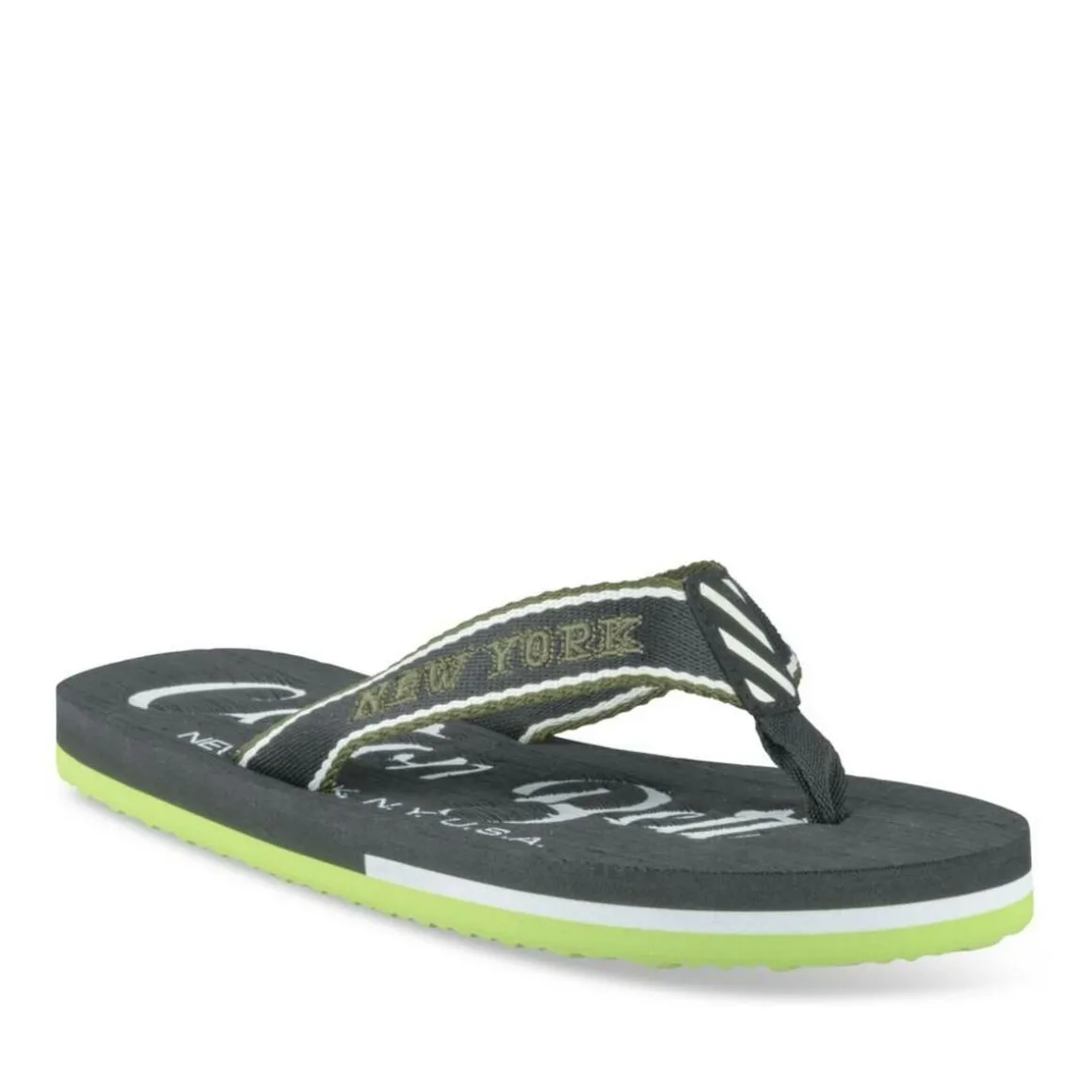 Teenslippers ZWART