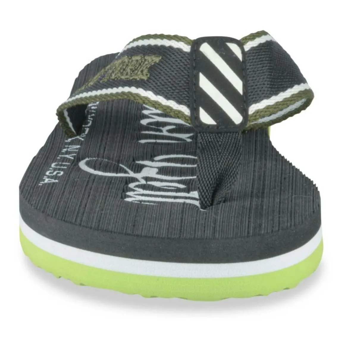 Teenslippers ZWART