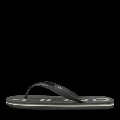 Teenslippers ZWART