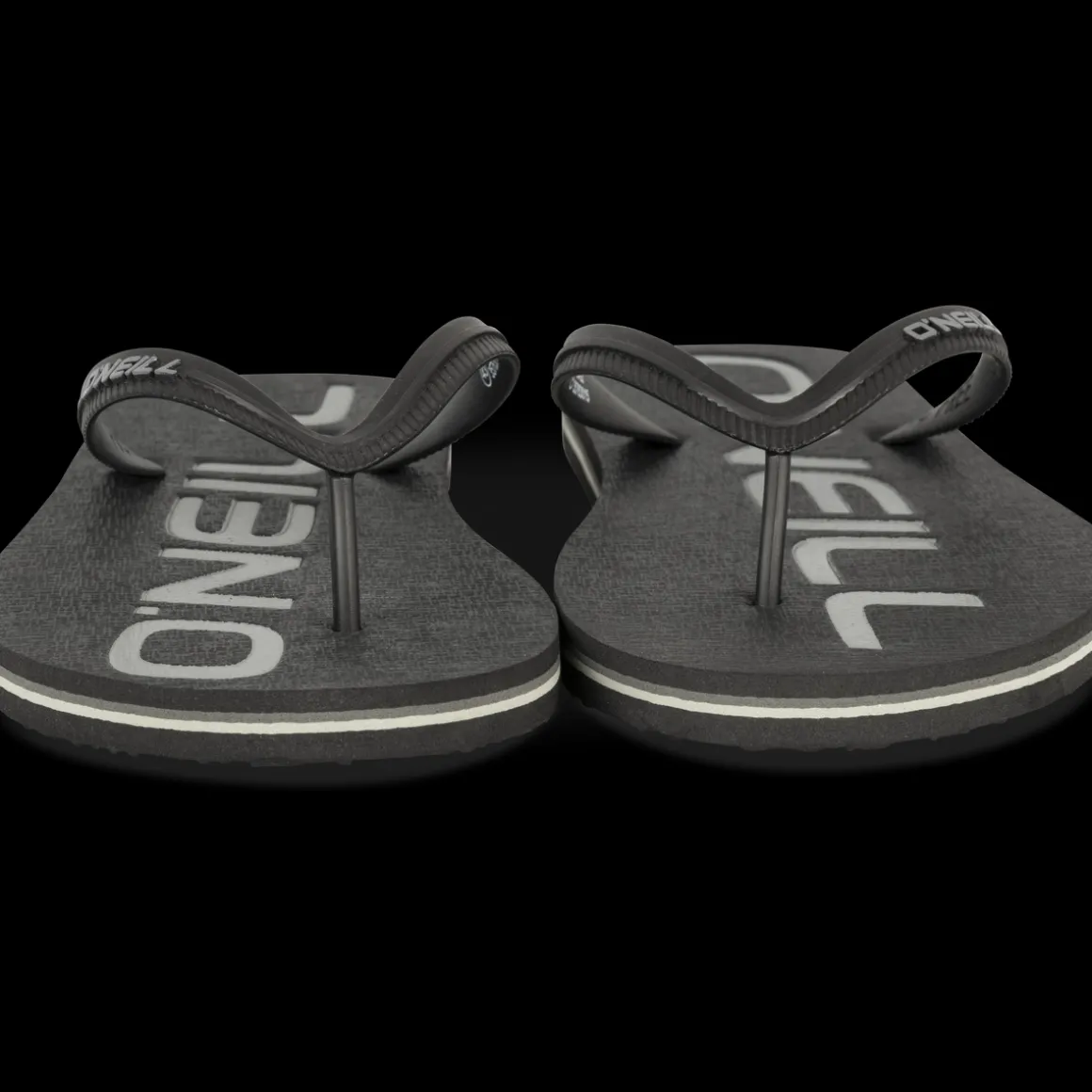 Teenslippers ZWART