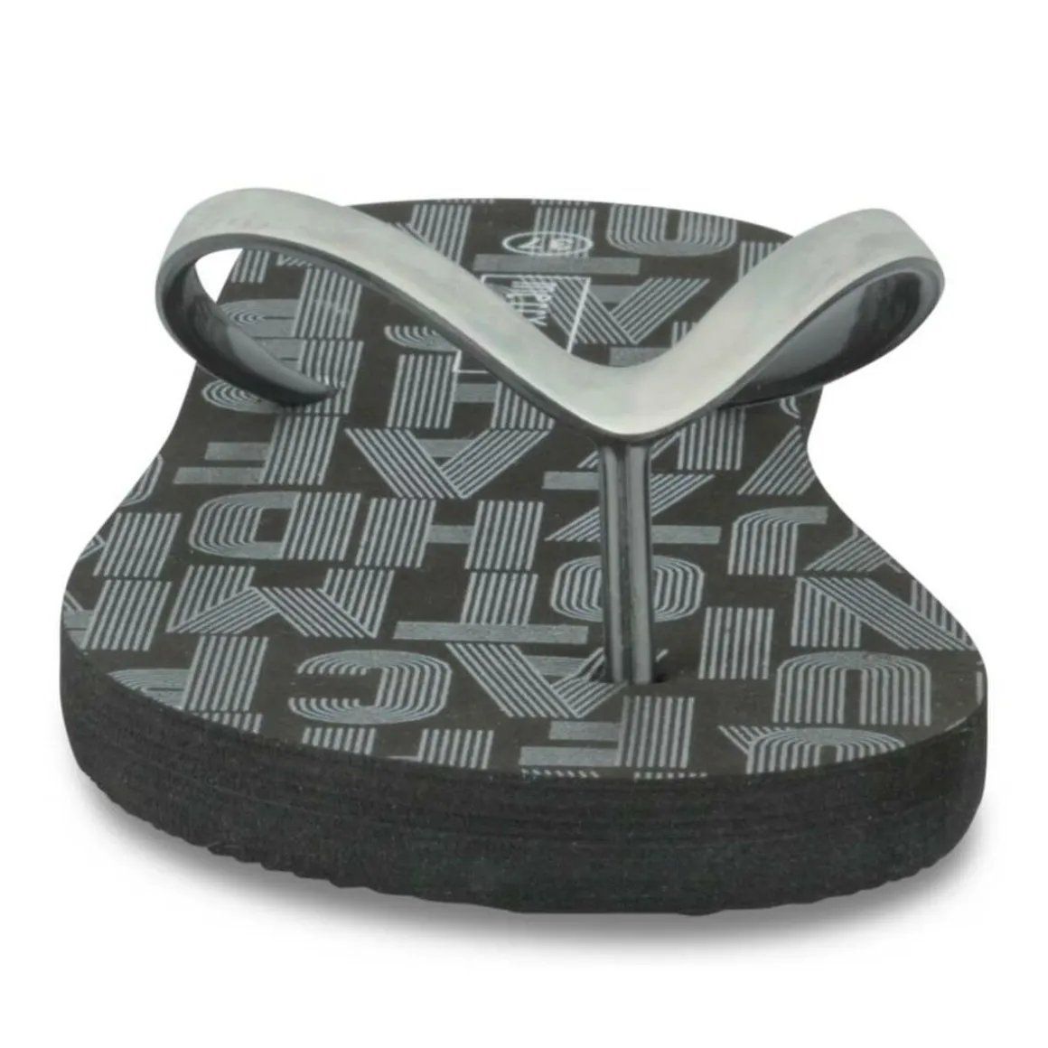 Teenslippers ZWART