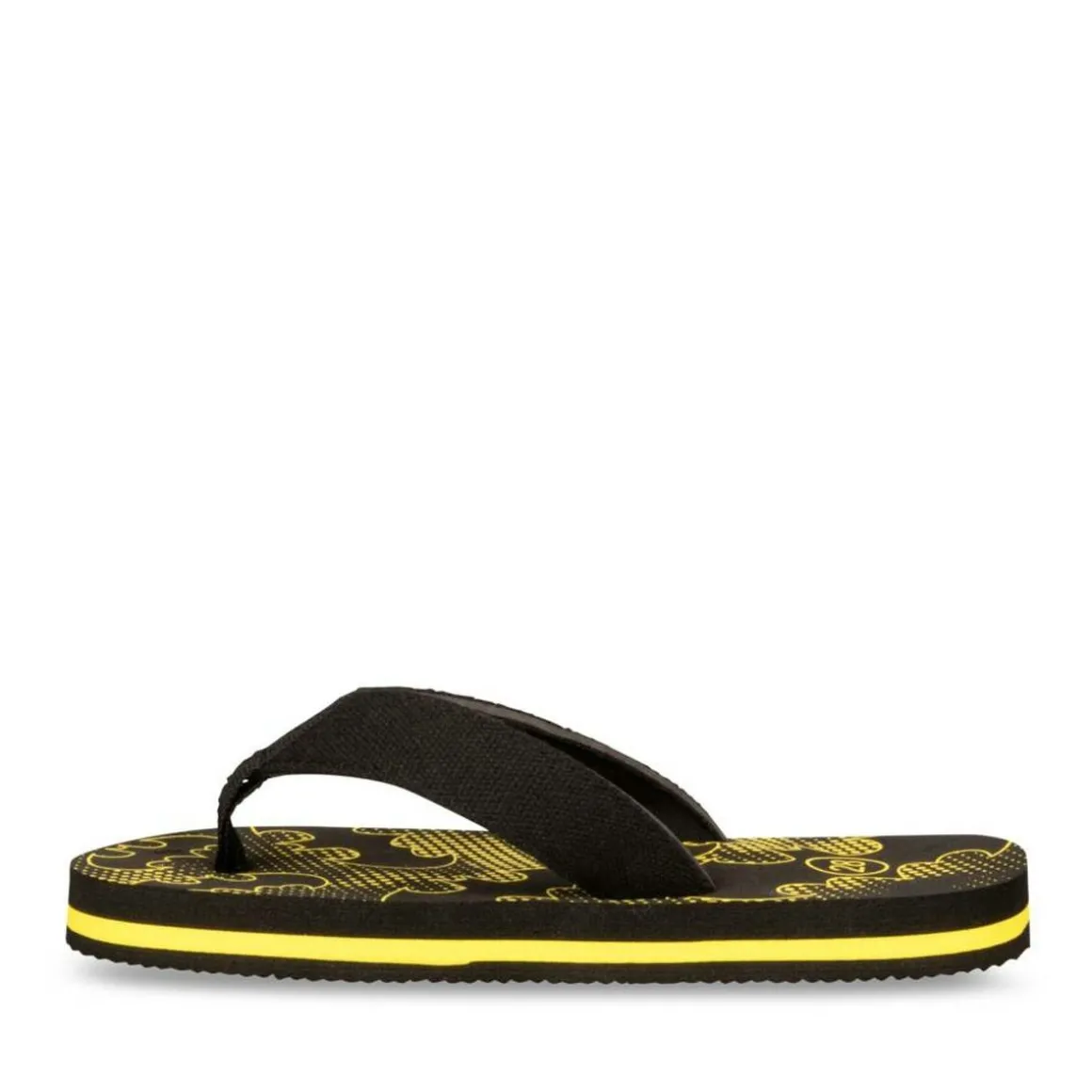 Teenslippers ZWART