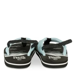 Teenslippers ZWART