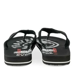 Teenslippers ZWART