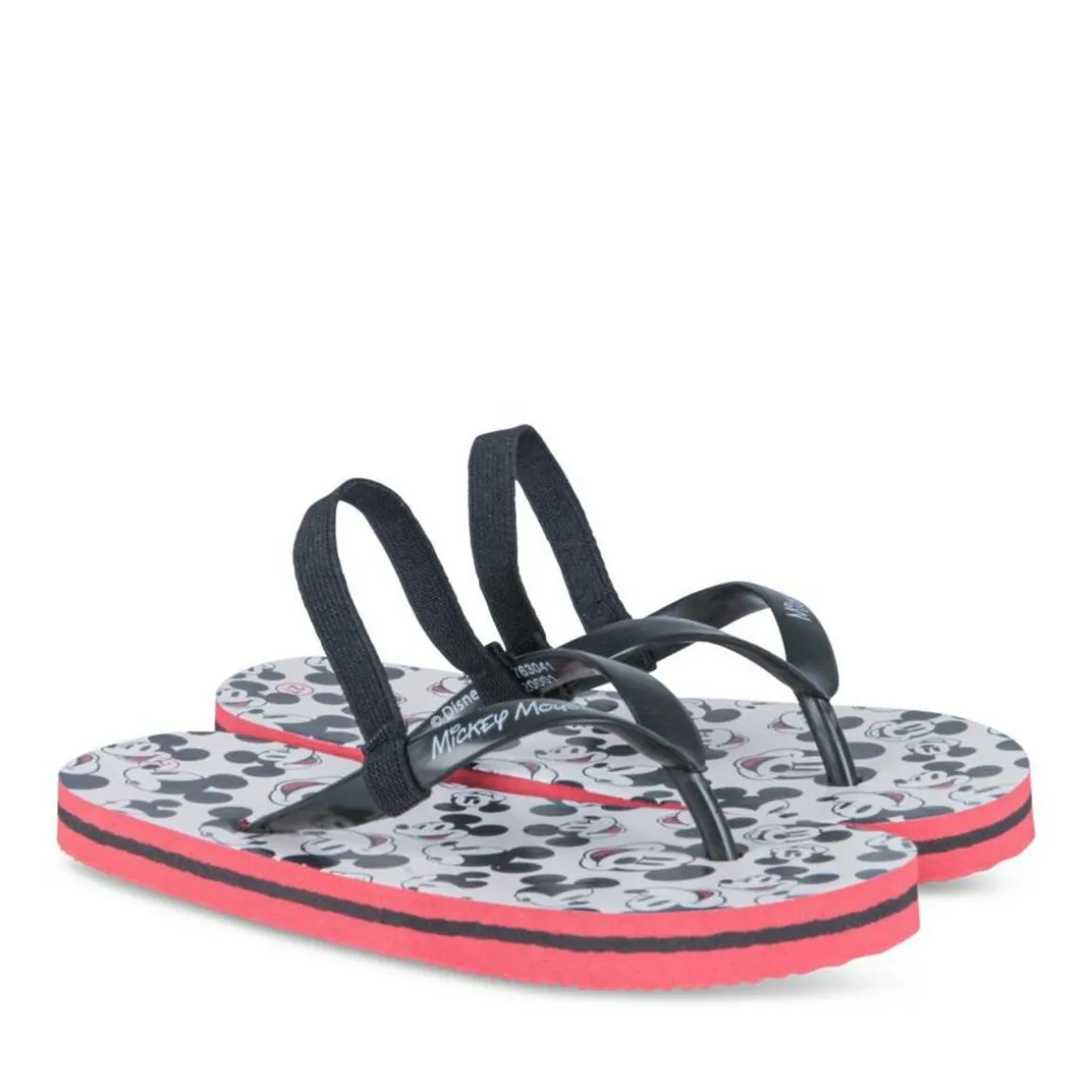 Teenslippers ZWART
