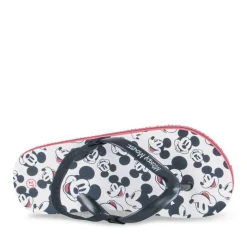 Teenslippers ZWART