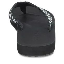 Teenslippers ZWART DENIM SIDE