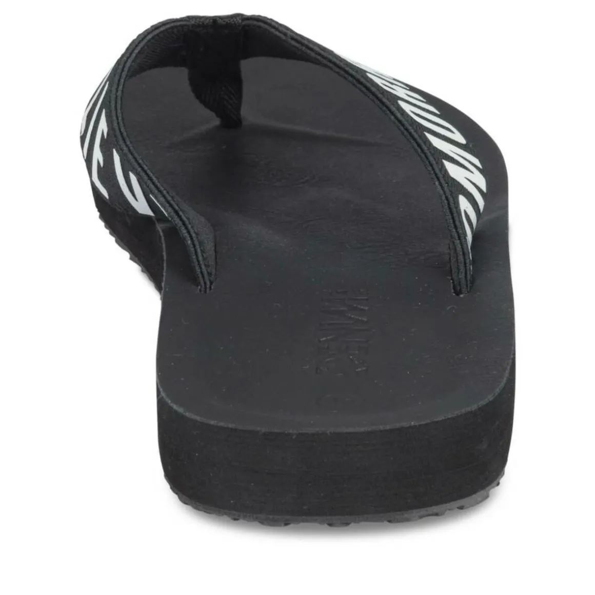 Teenslippers ZWART DENIM SIDE