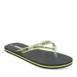 Teenslippers ZWART DENIM SIDE