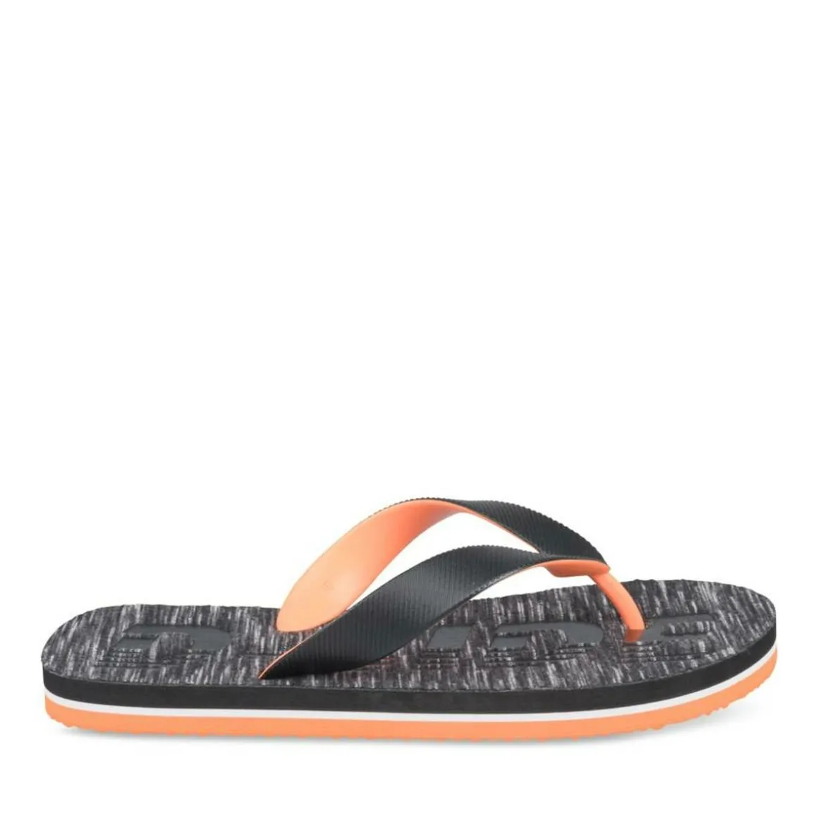 Teenslippers ZWART DENIM SIDE