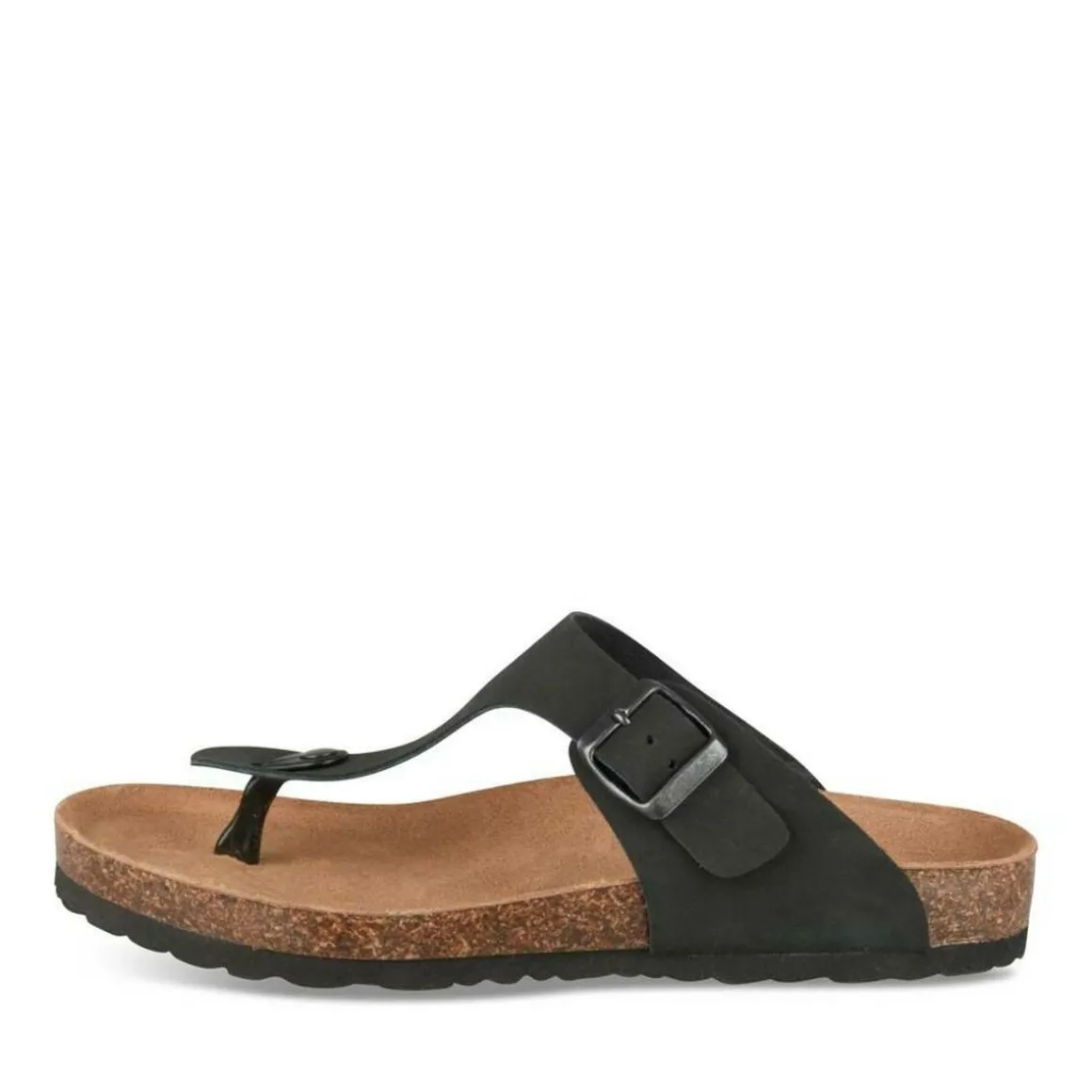Teenslippers ZWART MEGIS CASUAL