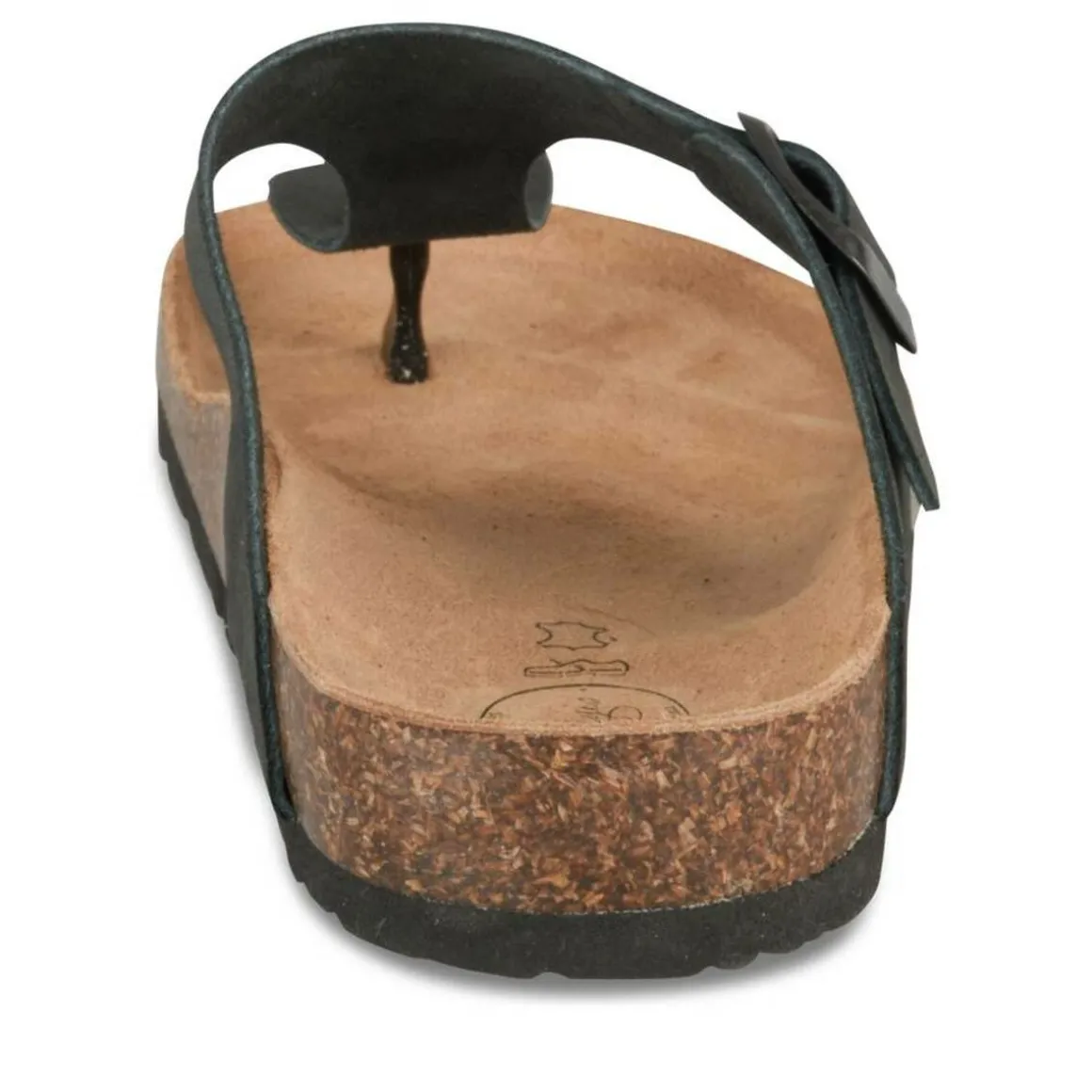 Teenslippers ZWART MEGIS CASUAL