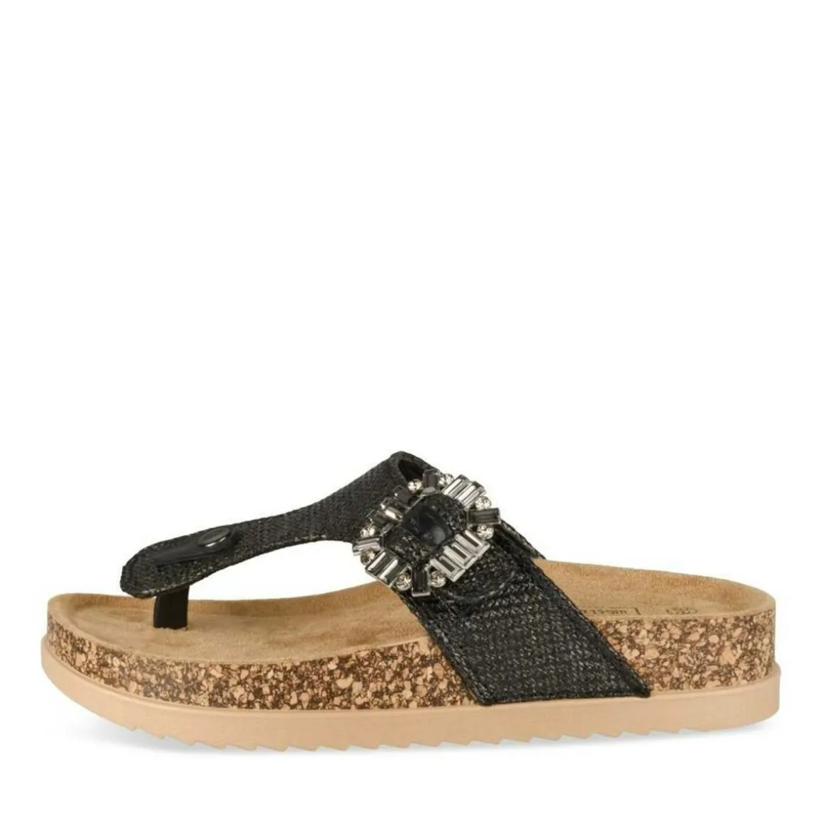 Teenslippers ZWART MERRY SCOTT