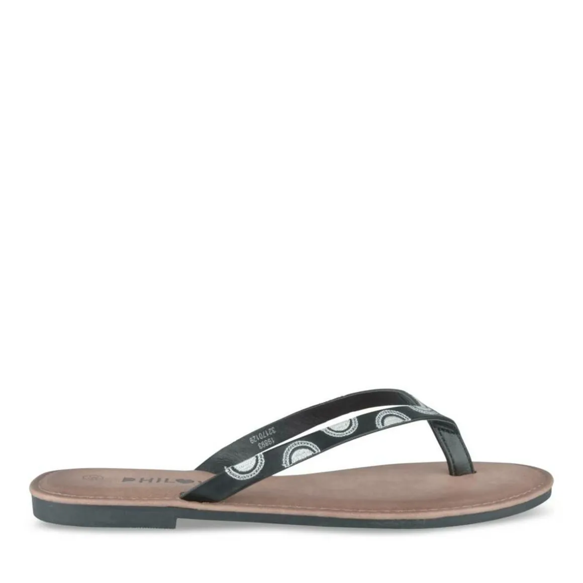 Teenslippers ZWART PHILOV