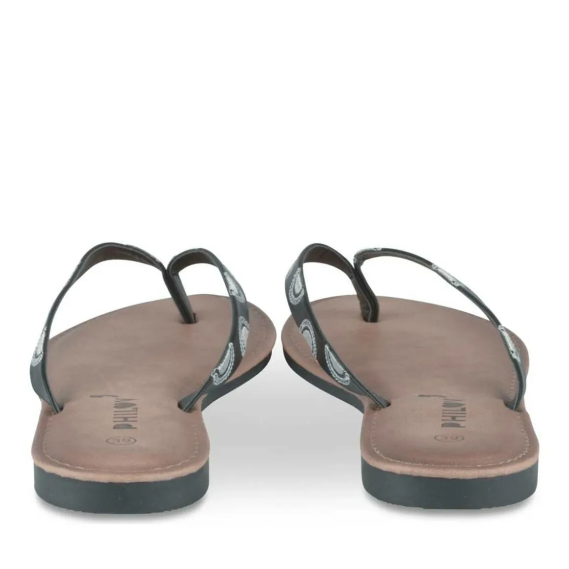 Teenslippers ZWART PHILOV