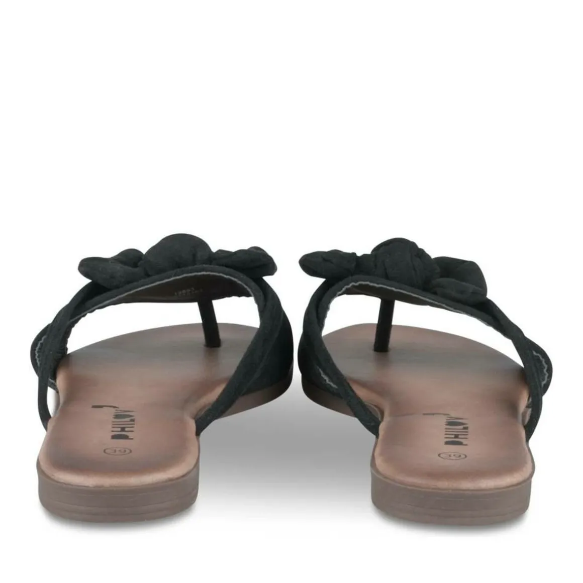 Teenslippers ZWART PHILOV