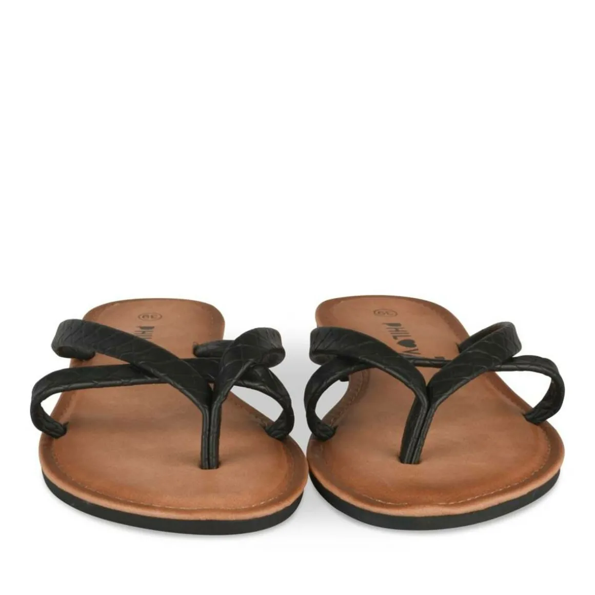 Teenslippers ZWART PHILOV