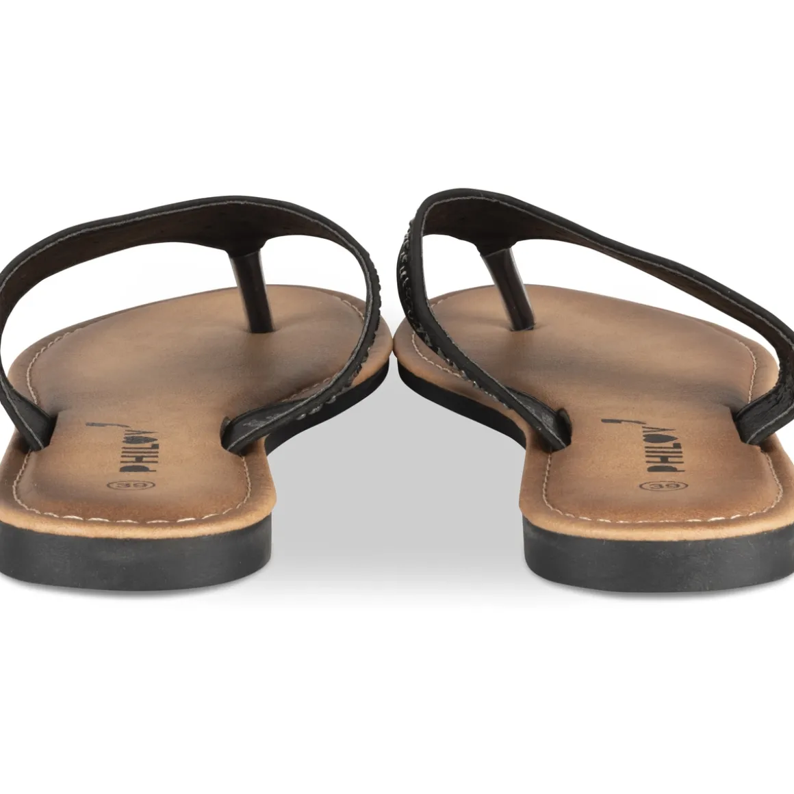 Teenslippers ZWART PHILOV