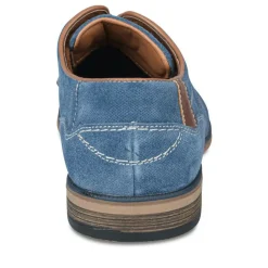 Veterschoenen BLAUW B-BLAKE LEER