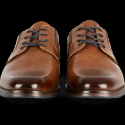 Veterschoenen COGNACKLEUR