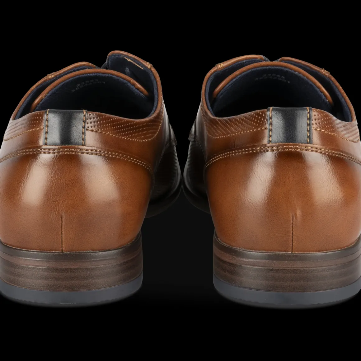 Veterschoenen COGNACKLEUR